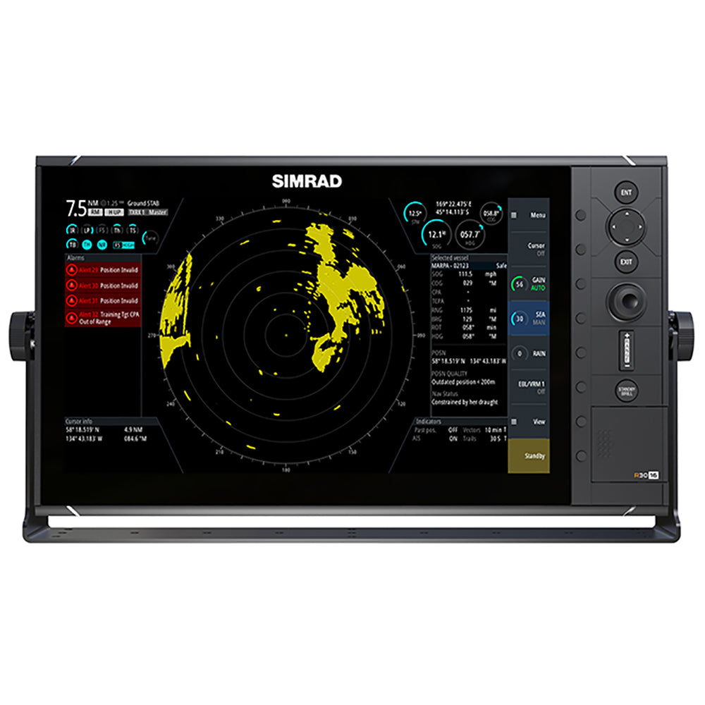 Simrad R3016 16" Portrait Radar Display Control Unit (000-12188-001)
