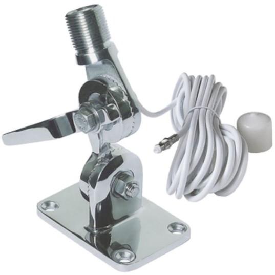 Simrad AA000224 1815 Stainless Steel Quick-Fit VHF Antenna Mount with 16' Cable (AA000224)