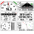 Furuno GP39 4.2" Color LCD GPS/WAAS Navigator with GPA017 GPS Antenna
