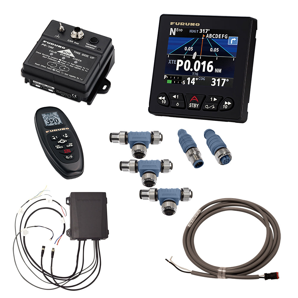 Furuno NavPilot 300 Adaptive Autopilot Package with 4.1" Color LCD and Gesture Controller for Yanmar (NAVPILOT 300-YAN)