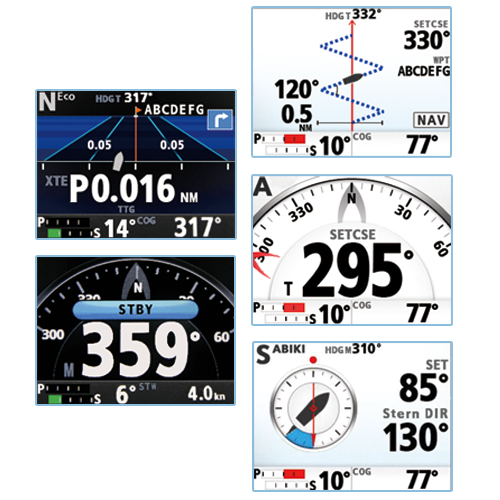 Furuno NavPilot 300 Adaptive Autopilot Package with 4.1" Color LCD and Gesture Controller for Yanmar (NAVPILOT 300-YAN)