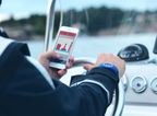 FELL Marine MOB+ xBAND Blue Wristband - Marine-Grade Silicone Holder for xFOB Wireless Man Overboard Safety Device (72.380.303)