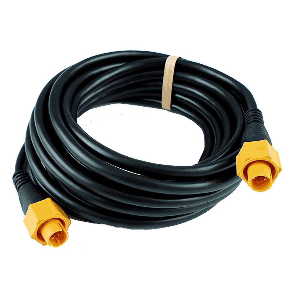 Lowrance ETHEXT-15YL 15' Ethernet Cable with 5-Pin Yellow Connectors (000-0127-29)