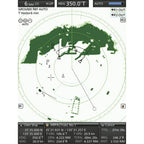 Icom MR-1010RII Marine Radar System with 4kW Radome Scanner and Wide Angle 10.4" Color TFT LCD Display (MR1010R2 23)
