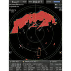 Icom MR-1010RII Marine Radar System with 4kW Radome Scanner and Wide Angle 10.4" Color TFT LCD Display (MR1010R2 23)