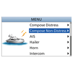 Icom IC-M605 25W Fixed Mount VHF Marine Transceiver with GNSS GPS/GLONASS/SBAS and 4.3" Color Display (M605 31 USA)