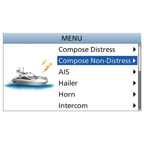 Icom IC-M605 25W Fixed Mount VHF & AIS Marine Transceiver with GNSS GPS/GLONASS/SBAS and 4.3" Color Display (M605 41 USA)