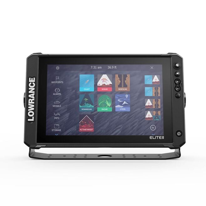 Lowrance Elite FS 12 Boat in a Box Bundle - 2 Elite FS 12" Displays, Active Imaging 3-in-1 Transducer, Point-1 GPS Antenna , Active Imaging 3-in-1 Transducer, Install Kit (000-16477-001)