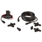 Lowrance Elite FS 12 Boat in a Box Bundle - 2 Elite FS 12" Displays, Active Imaging 3-in-1 Transducer, Point-1 GPS Antenna , Active Imaging 3-in-1 Transducer, Install Kit (000-16477-001)