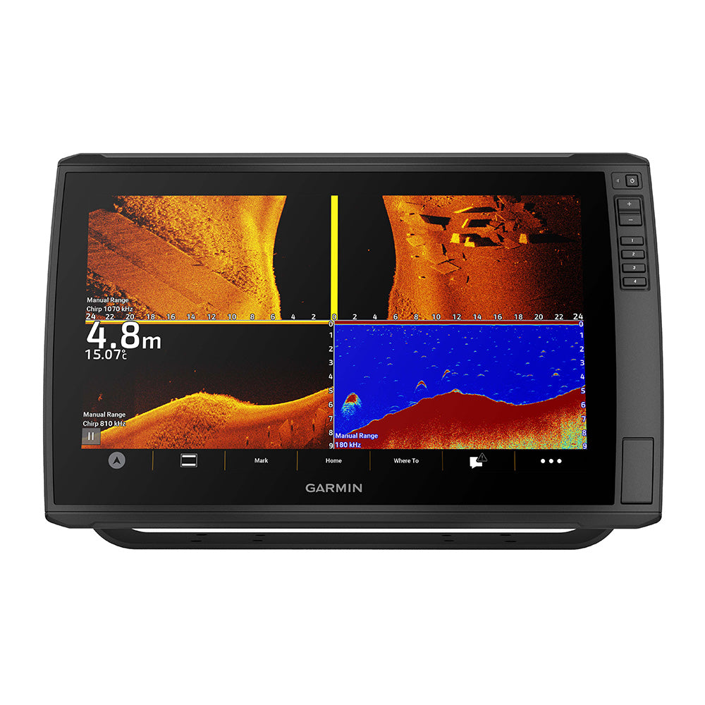 Garmin ECHOMAP Ultra 2 16" Chartplotter 162sv with Worldwide Basemap & GT56UHD-TM Transducer (010-03385-01)