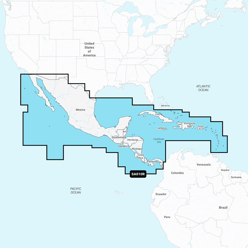 GARMIN NAV 010-C1459-30 Central America & Caribbean - Marine Charts (010-C1459-30)