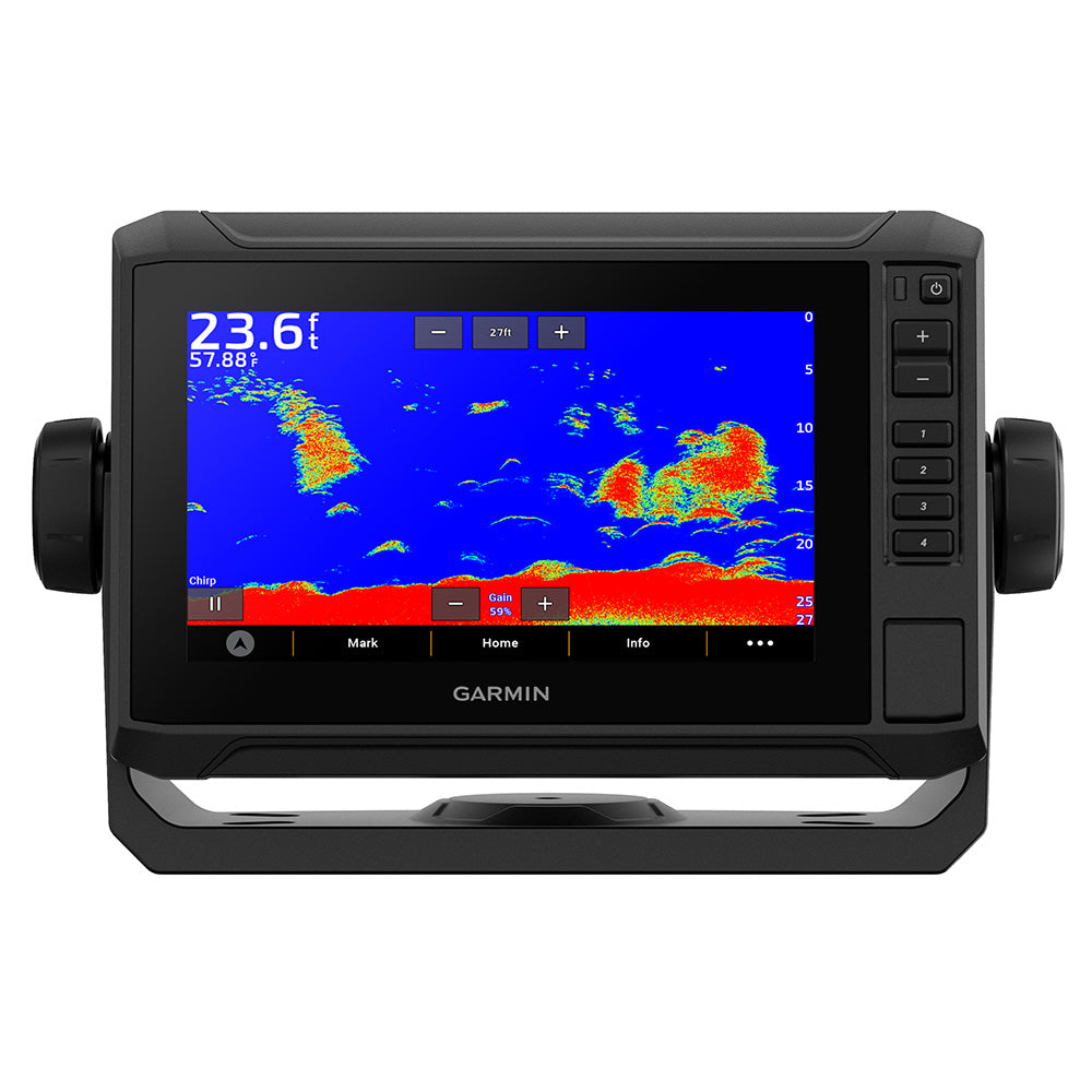 Garmin ECHOMAP UHD2 74sv Chartplotter/Fishfinder Combo with US Coastal Maps without Transducer (010-02685-00)