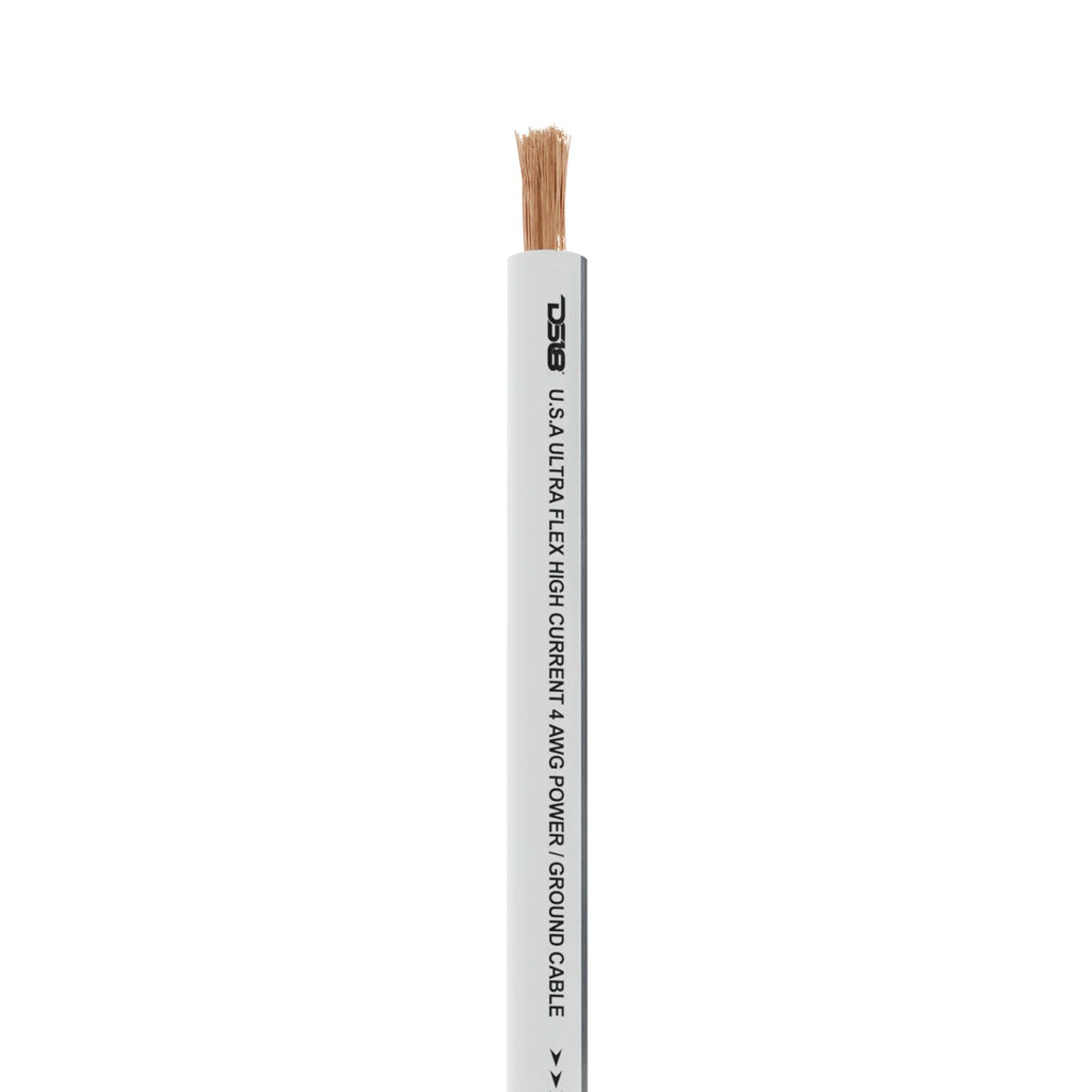DS18 4-GA Marine Grade Tinned 100% Copper OFC Ground Wire -50 Feet (MOFC4GA50G)