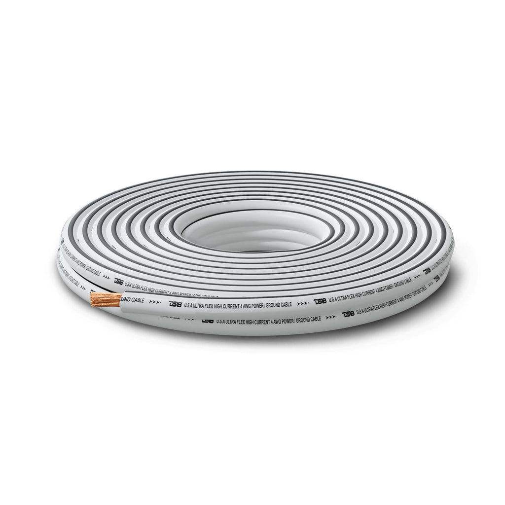 DS18 4-GA Marine Grade Tinned 100% Copper OFC Ground Wire -50 Feet (MOFC4GA50G)