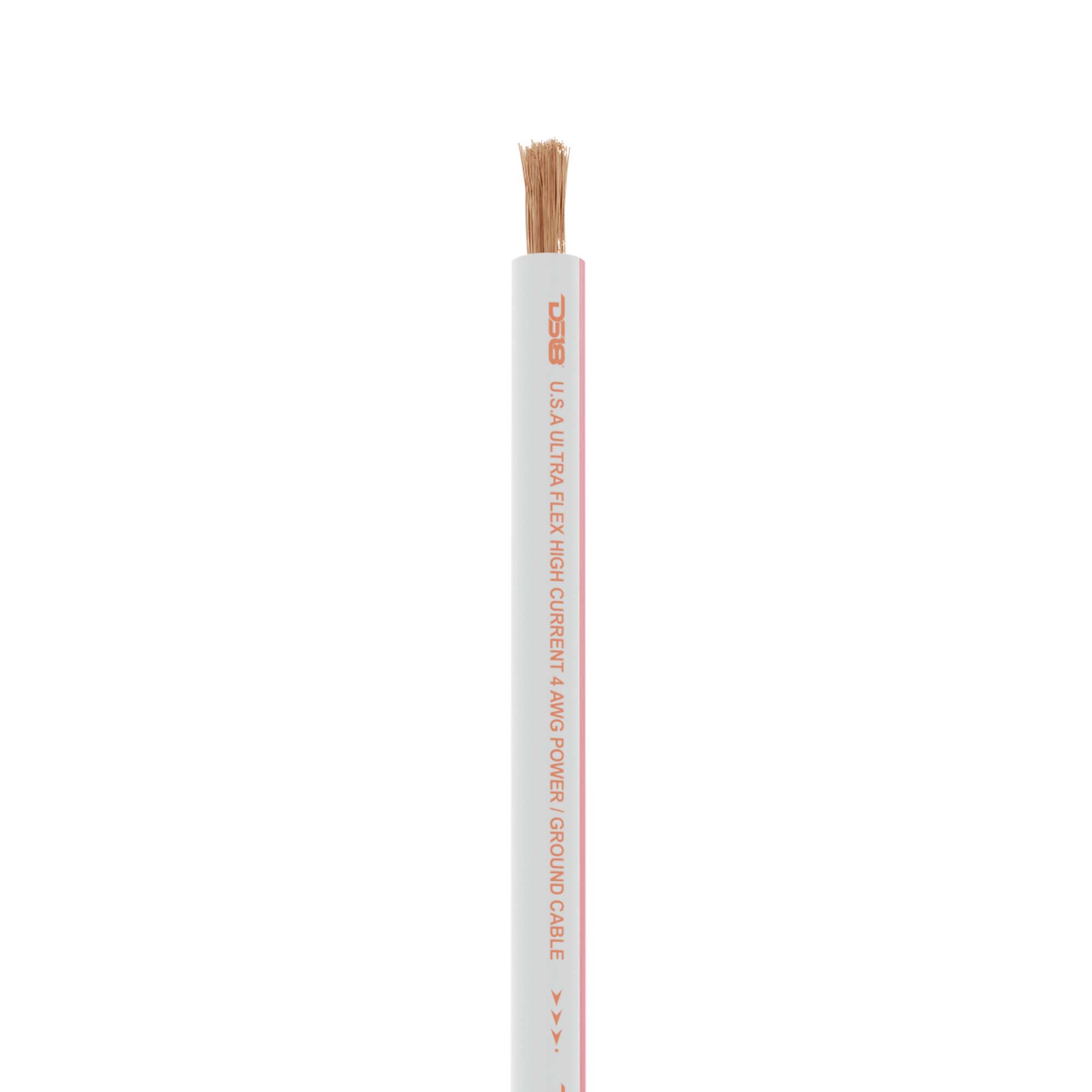 DS18 4-GA Marine Grade Tinned 100% Copper OFC Power Wire -50 Feet (MOFC4GA50P)