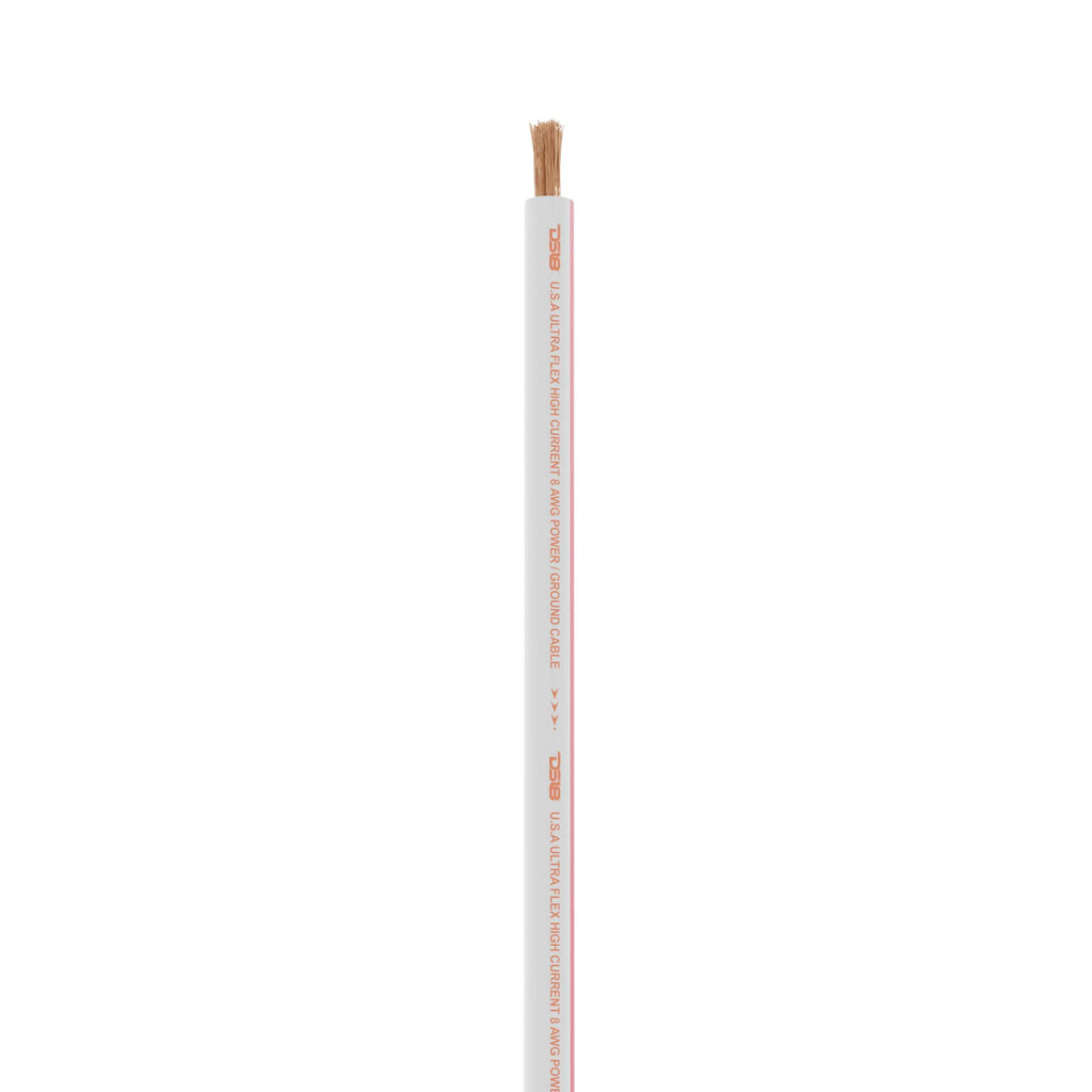 DS18 8-GA Marine Grade Tinned 100% Copper OFC Power Wire -100 Feet (MOFC8GA100P)
