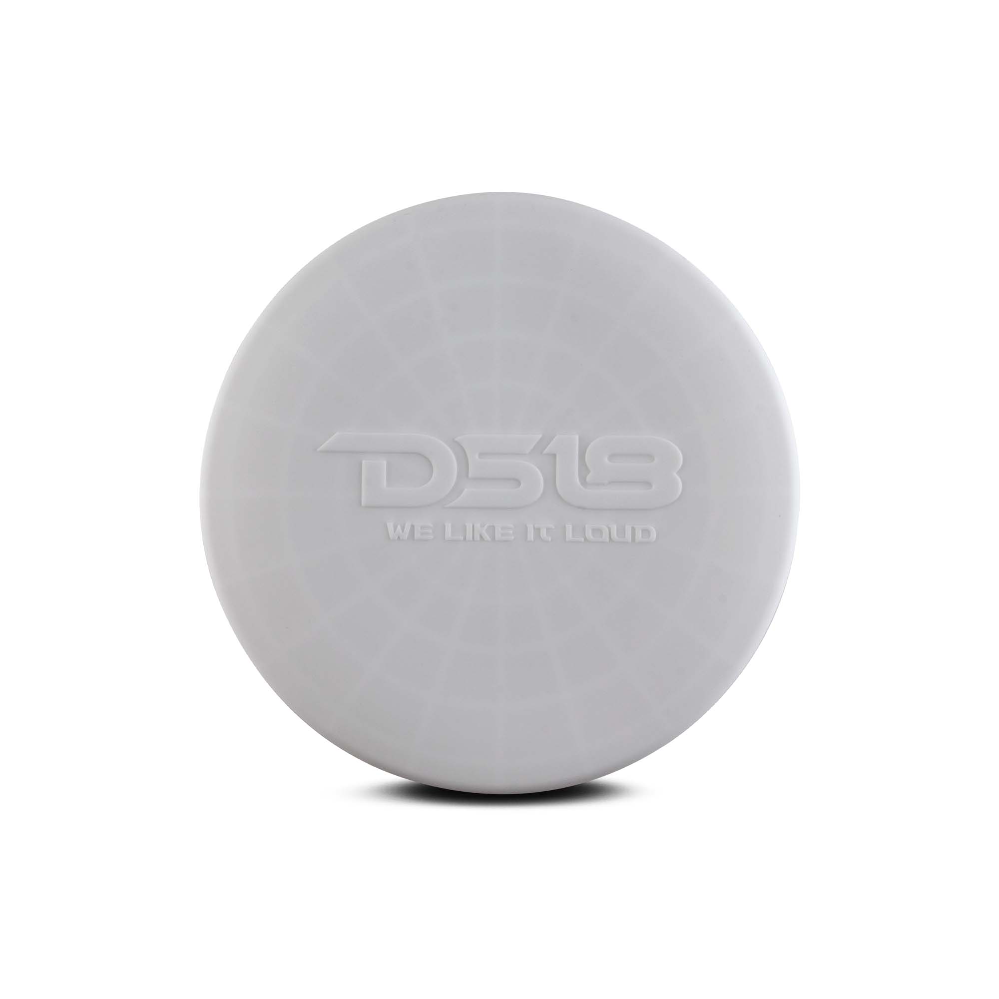 DS18 White Silicone Marine Speaker Covers for 8" Towers, Speakers and Subwoofers - Pair (CS-8/WH)