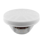 DS18 White Silicone Marine Speaker Covers for 8" Towers, Speakers and Subwoofers - Pair (CS-8/WH)