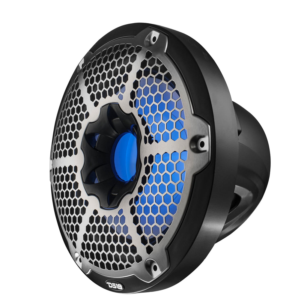 DS18 HYDRO 10" Subwoofer with RGB Lights - 600W - Black (NXL-10SUB/BK)