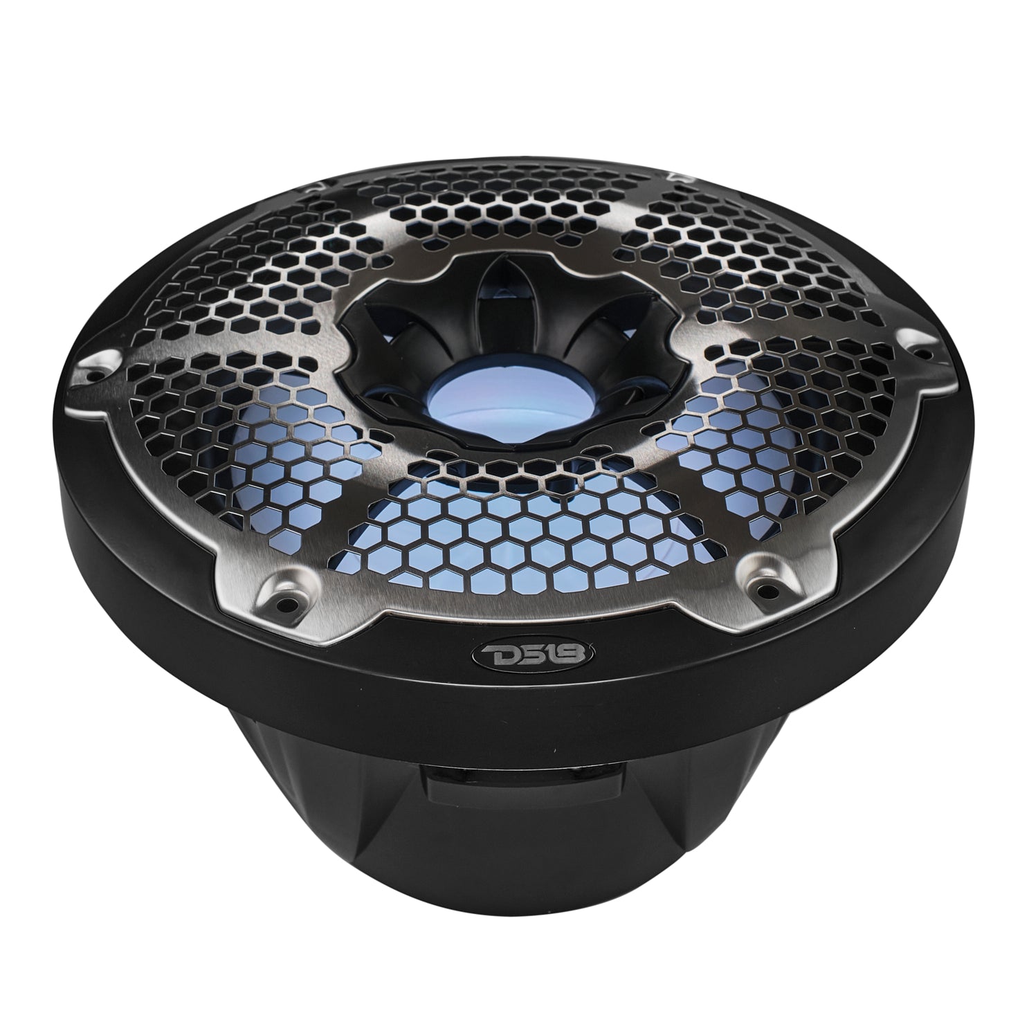 DS18 HYDRO 10" Subwoofer with RGB Lights - 600W - Black (NXL-10SUB/BK)