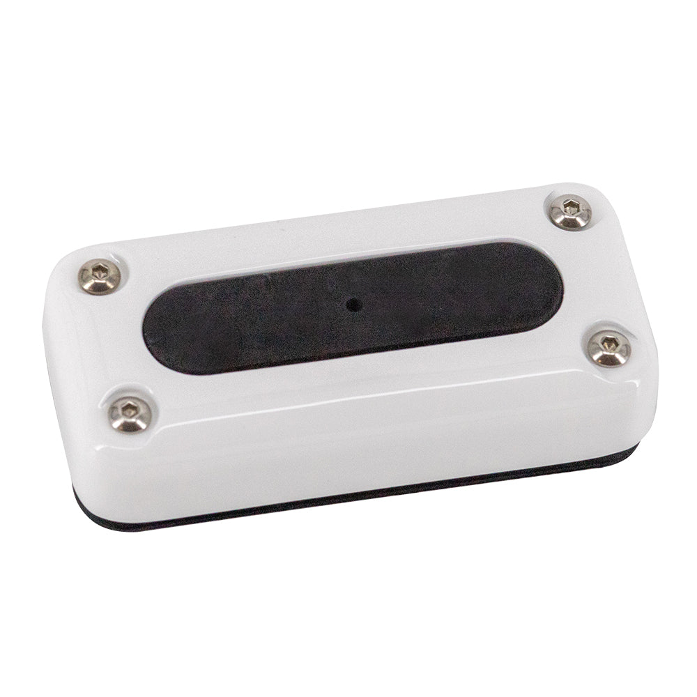 Seaview Cable Seal with Cover - White Powder Coated Stainless Steel for Wire up to 10.6mm/0.5" (CGM17SW)