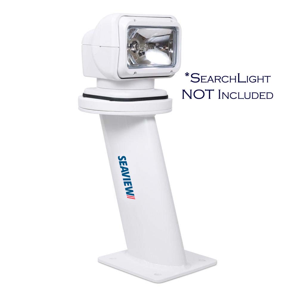 Seaview 12" AFT Leaning Mount for Searchlights & Thermal Cameras with 7" x 7" Base Plate (PMA12FSL7)