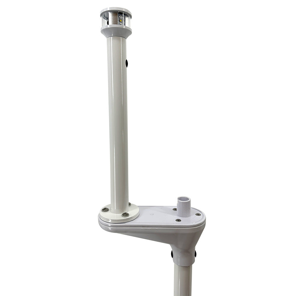 Seaview C5 Certified Light Bar Top with LTBLED12C5 Masthead Light & Threads for GPS (LTBU1ALED12C5)