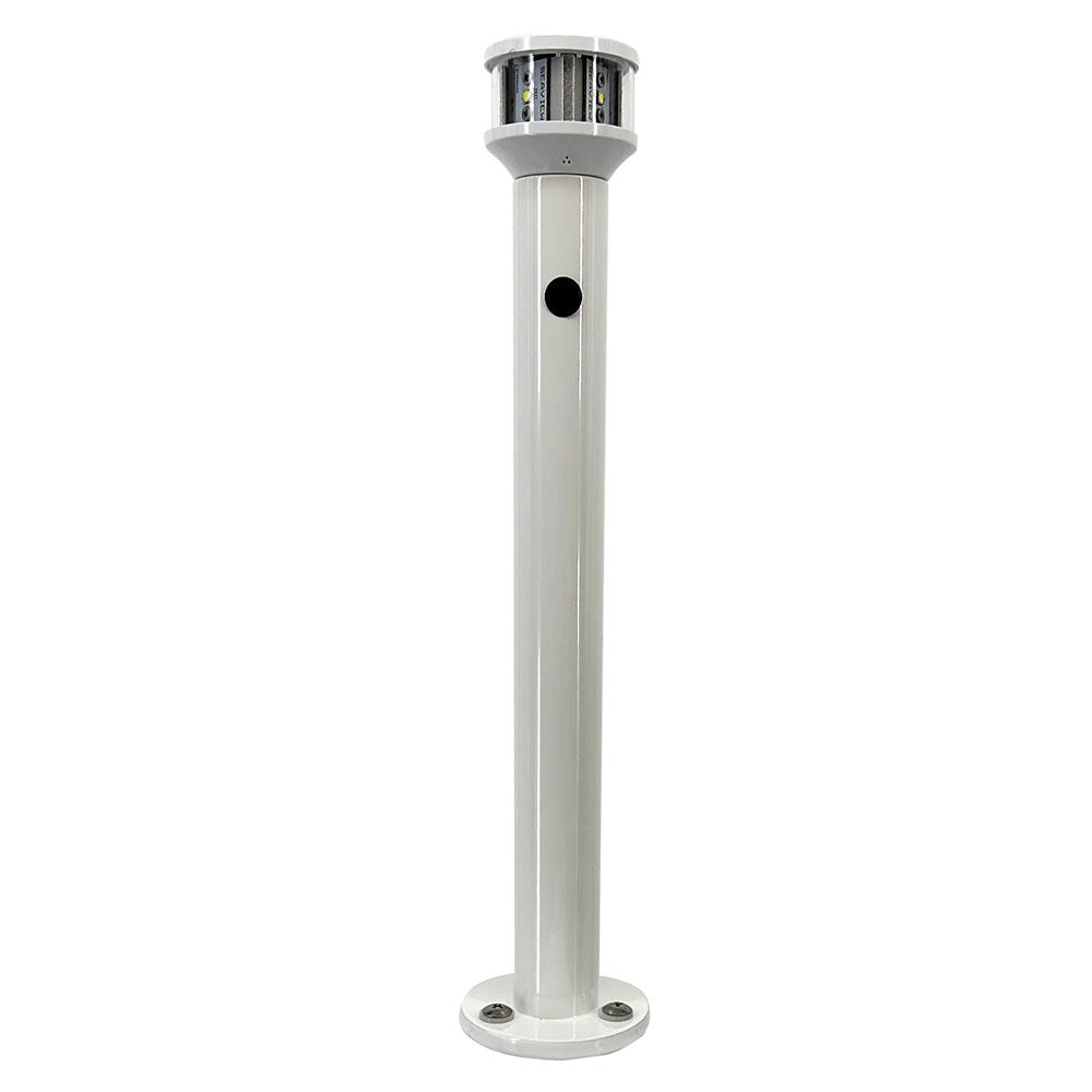 Seaview 24" Fixed Light Post with C5 Certified All-Round LED Light (SVLTP24LEDC5)