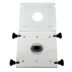 Seaview Removable Base for Pedestal Mounts with 10x10 Base Plate - White (PMRB10)