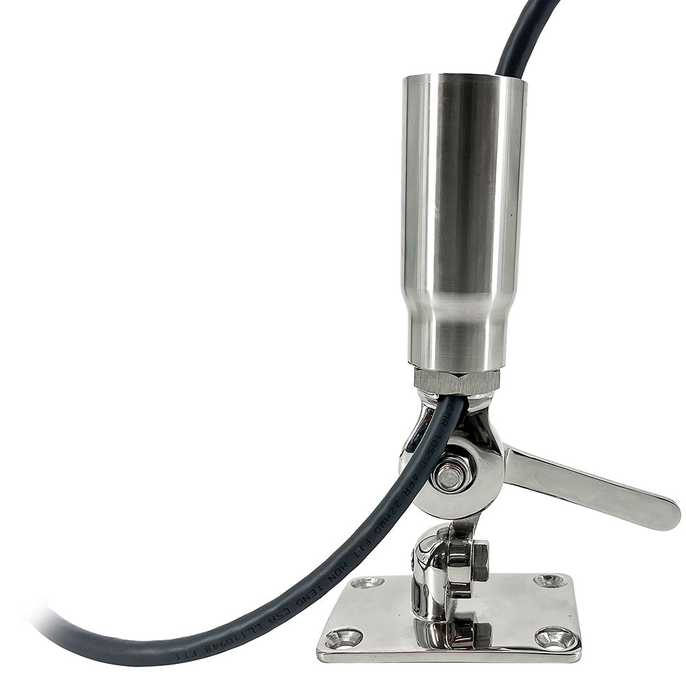 Seaview Starlink Stainless Steel 1"-14 Threaded Adapter & Stainless Steel Ratchet Base (SV114STLKRB)
