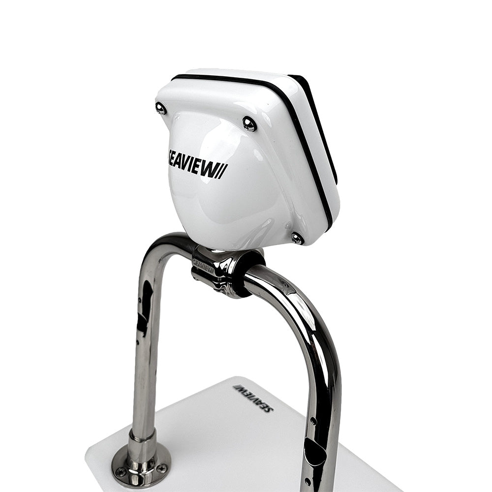 Seaview RailPod Uncut with Single Base Rail Clamp - 11.125"W x 8"H Usable Face (SV4800R)