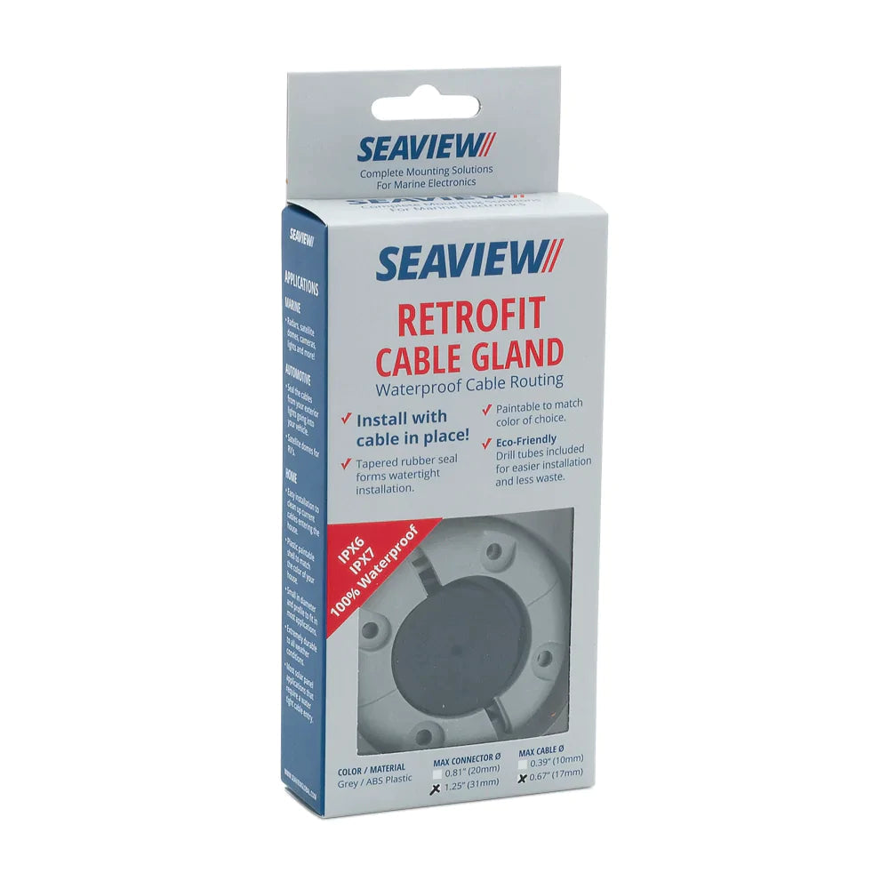 Seaview RetroFit Cable Seal 2-15Mm Wire size Grey Plastic Cover (CG30PG2)