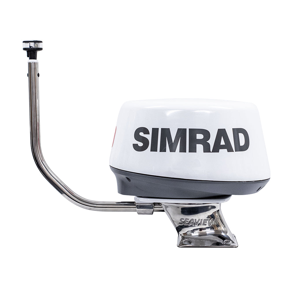 Seaview 5" Mount Aft Rake Requires Plate Strainless Steel (PMA57LSS)