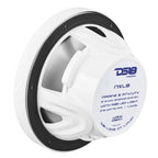 DS18 HYDRO 8" 2-Way Marine Speakers with RGB LED Lights 375W - White (NXL-8)