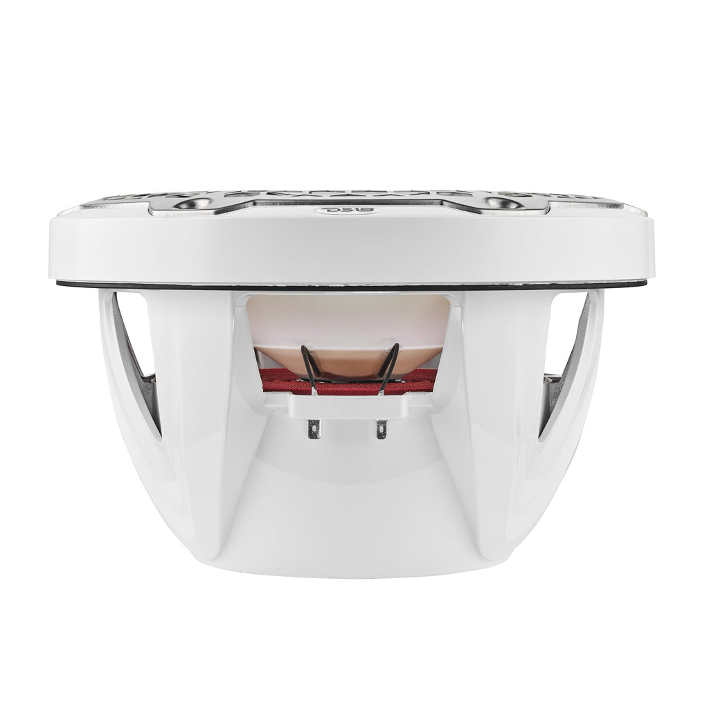 DS18 HYDRO 12" Subwoofer with RGB Lights - 700W - White (NXL-12SUB/WH)