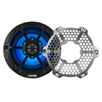 DS18 New Edition HYDRO 6.5" 2-Way Marine Speakers with RGB LED Lighting 300W - Black (NXL-6M/BK)