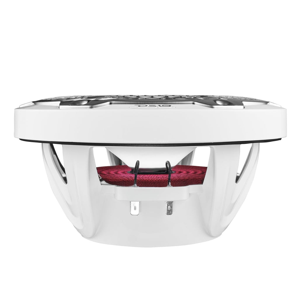 DS18 New Edition HYDRO 8" 2-Way Marine Speakers with RGB LED Lighting 375W - White (NXL-8M/WH)