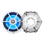 DS18 New Edition HYDRO 8" 2-Way Marine Speakers with RGB LED Lighting 375W - White (NXL-8M/WH)