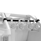 DS18 8" Neodymium Marine Towers with Built-in Passive Radiator, 1" Driver and RGB LED Light - Black (NXL-X8TPNEO/BK)