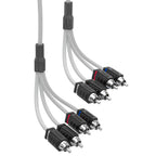 DS18 Marine Tinned OFC RCA Cable - 4 Channel - 6' (MOFCR-6FT.4CH)