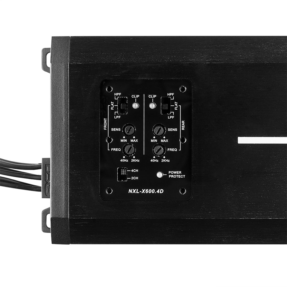 DS18 NXL-X600.4D 4-Channel Marine Amplifier - 1600W (NXL-X600.4D)