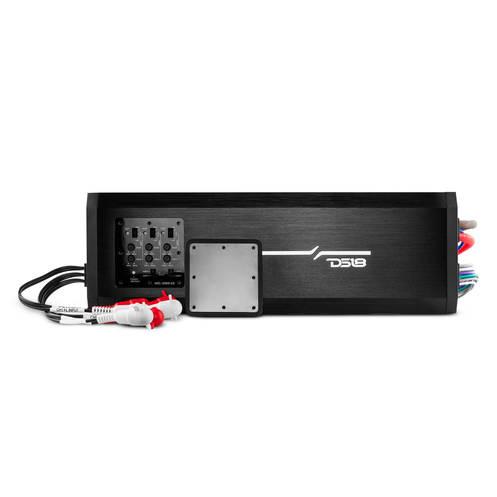 DS18 HYDRO 6 Channel Full-Range Class D Waterproof Marine Amplifier - 3000W (NXL-X900.6D)