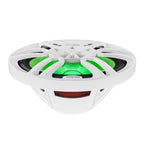 DS18 HYDRO 6 x 9" 2-Way Marine Speakers with Integrated RGB LED Lights - 375W - White (NXL-69/WH)