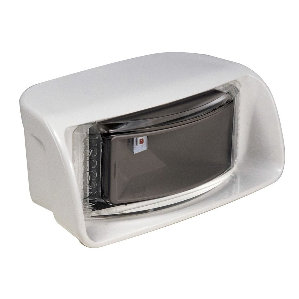 Lumitec Contour Drop-In Navigation Light - Starboard Green - White Housing (101836)