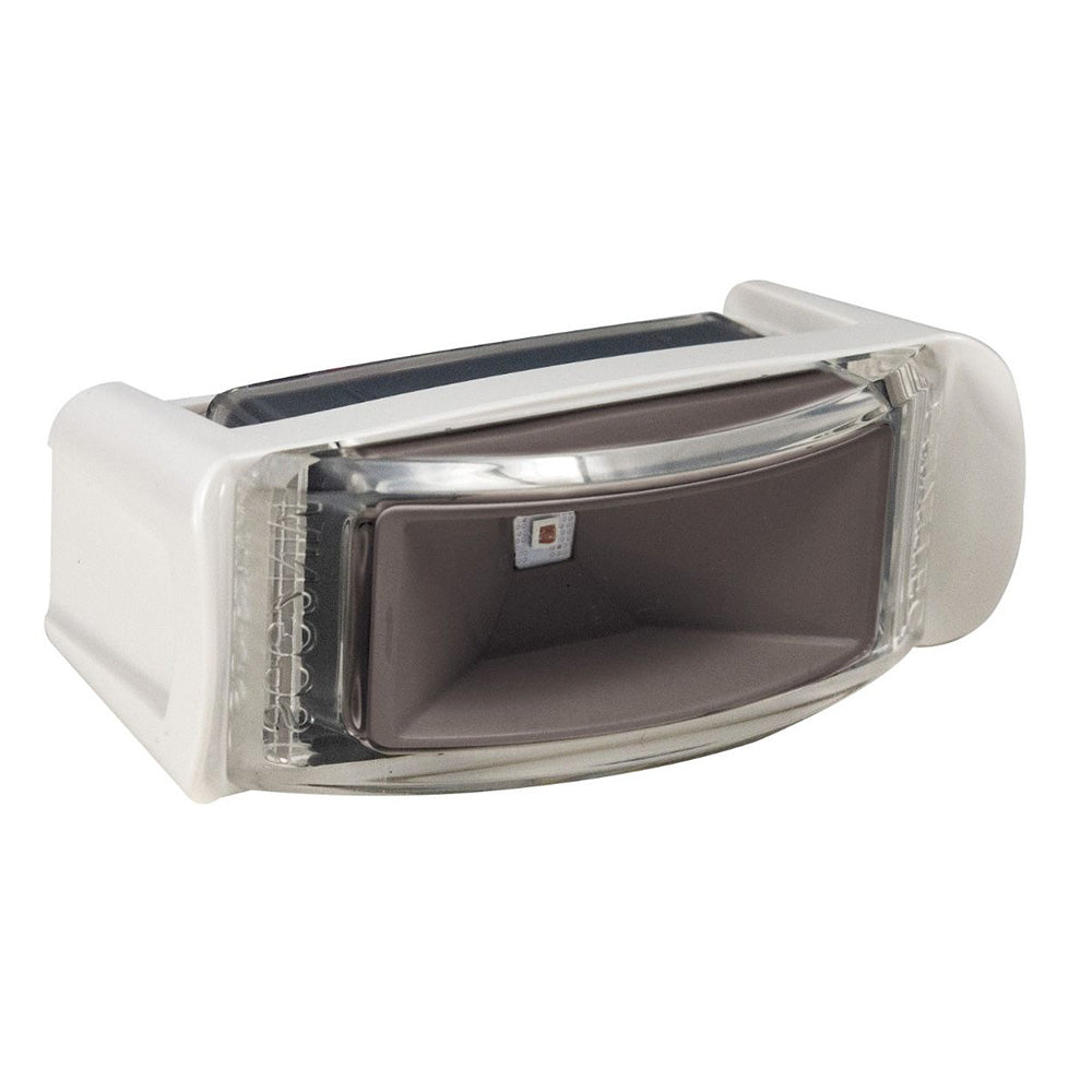 Lumitec Contour Inset Navigation Light - Starboard Green - White Housing (101837)
