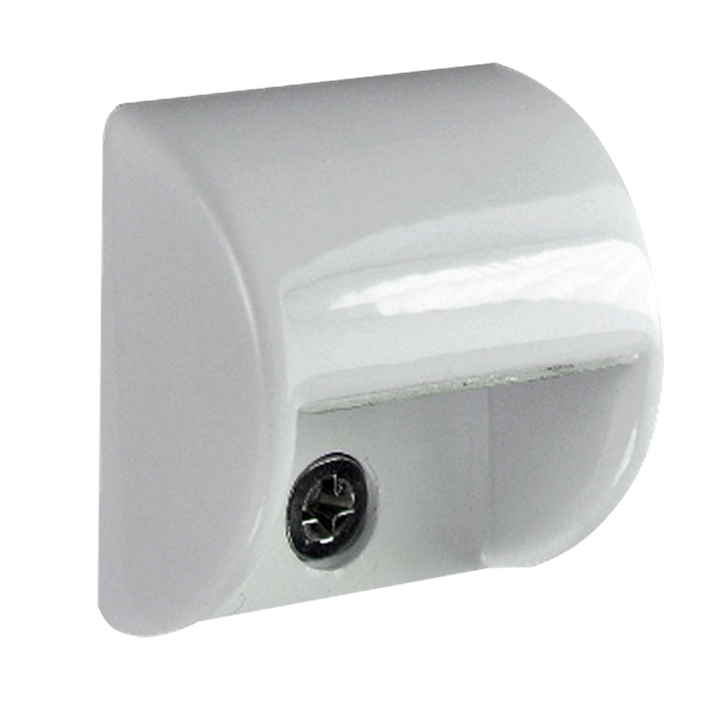 Lumitec Andros - Courtesy Light - White Powder Coat Finish - Blue Non-Dimming (101047)