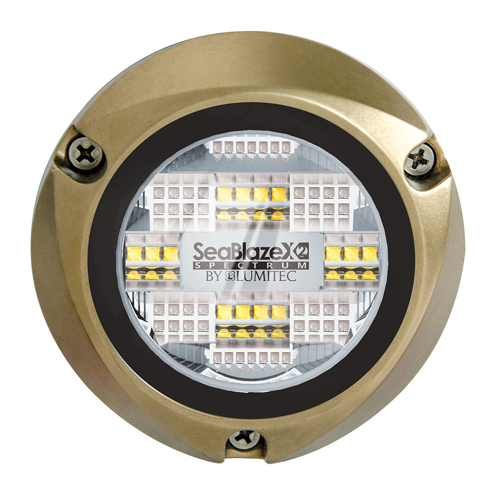 Lumitec SeaBlazeX2 Spectrum LED Underwater Light - Full-Color RGBW (101515)
