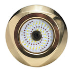 Lumitec SeaBlaze Typhoon Underwater Bronze Thru-Hull LED Light - White/Blue (101448)