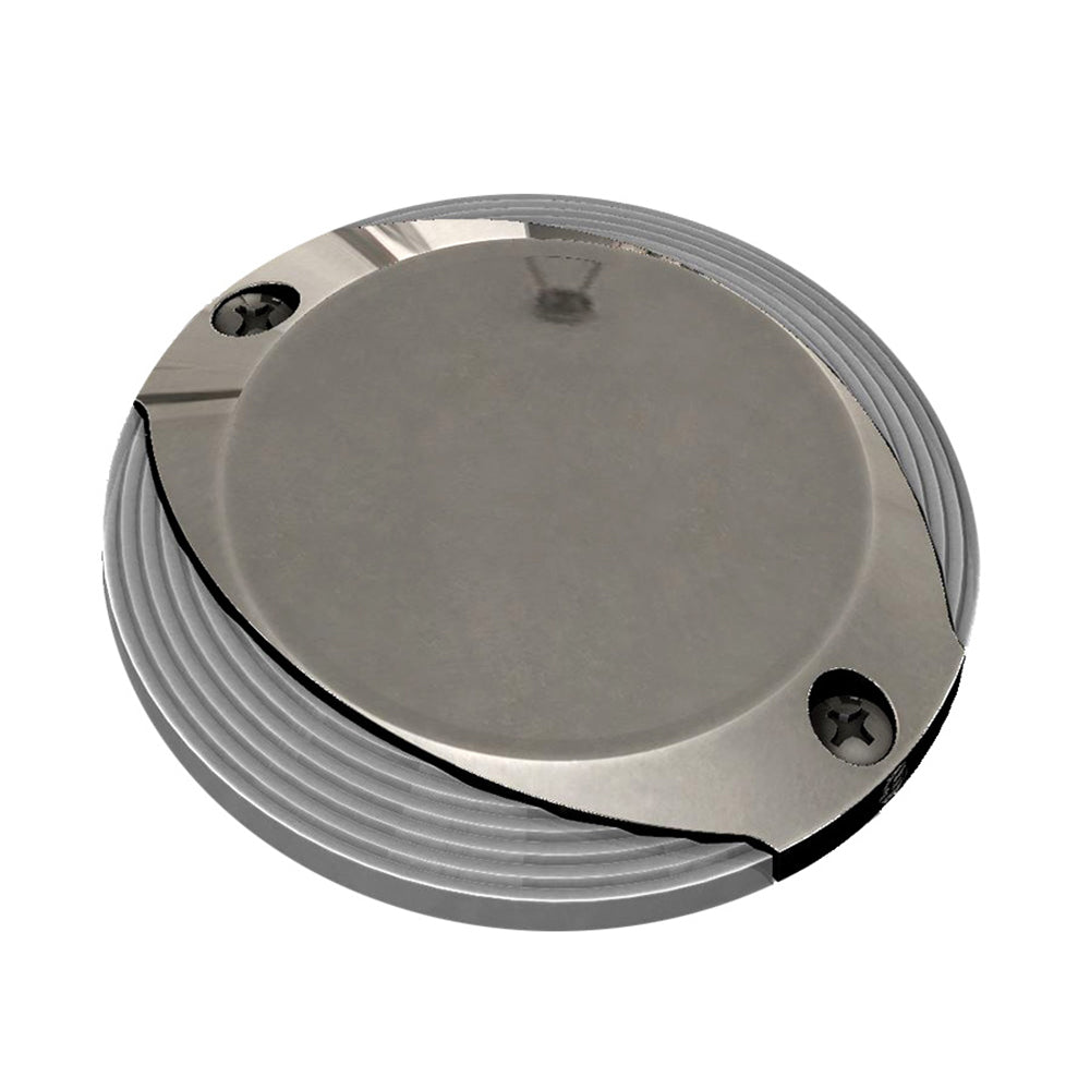 Lumitec Scallop Pathway Light - Warm White - Stainless Steel Housing (101629)