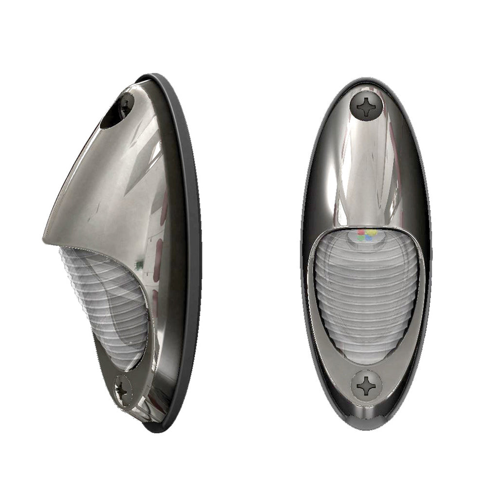 Lumitec Nautilus Piling Light - Spectrum RGBwith Warm White - Stainless Steel Housing (101670)